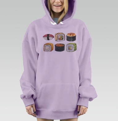 Суси, Hoodie Mjhigh Dig Mel, Fiolet, утепленная