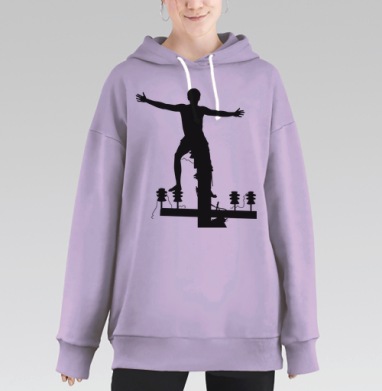 Свобода, Hoodie Long Oversize Fiolet