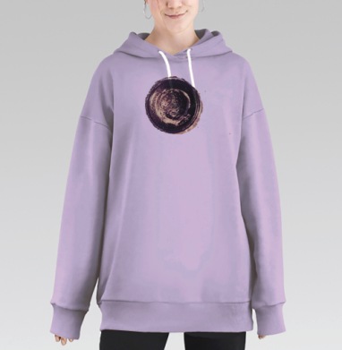 Включение, Hoodie Long Oversize Fiolet