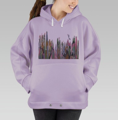 Хей-хо, Hoodie Oversize Fiolet