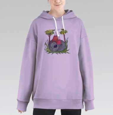 Хранитель гор, Hoodie Long Oversize Fiolet