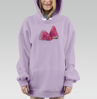 Арбузиш, Hoodie Mjhigh Dig Mel, Fiolet, утепленная