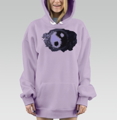 Баланс, Hoodie Mjhigh Dig Mel, Fiolet, утепленная