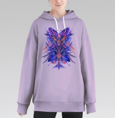 белхал, Hoodie Long Oversize Fiolet