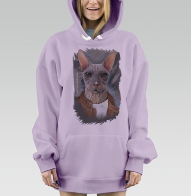 Брутальный мачо, Hoodie Mjhigh Dig Mel, Fiolet, утепленная