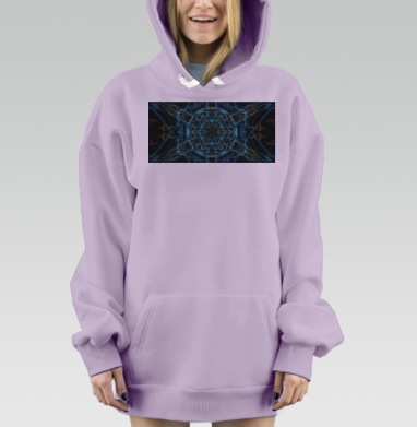 Цветок солнца, Hoodie Mjhigh Dig Mel, Fiolet, утепленная