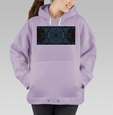Цветок солнца, Hoodie Oversize Fiolet