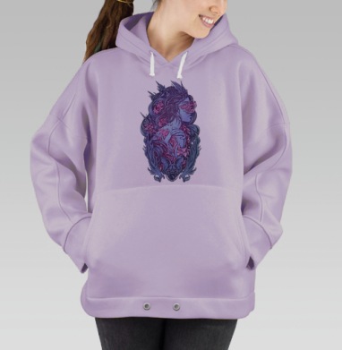 Дарк флоу, Hoodie Oversize Fiolet