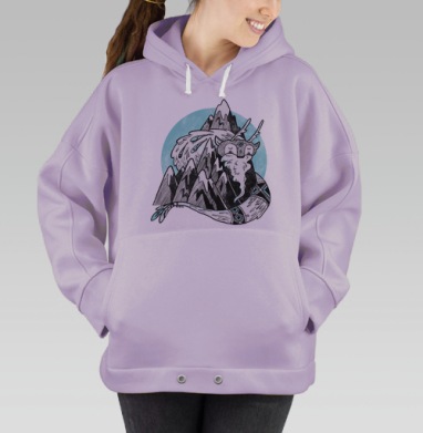 Дедушка Гор, Hoodie Oversize Fiolet