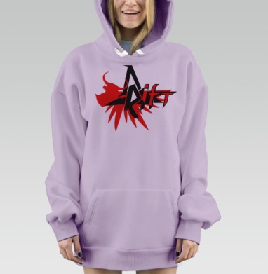 Дрифт, Hoodie Mjhigh Dig Mel, Fiolet, утепленная