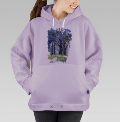 Дубрава, Hoodie Oversize Fiolet
