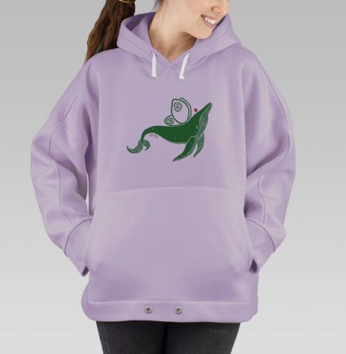 Эко-Кит, Hoodie Oversize Fiolet