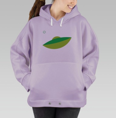 Эко-невидаль девять, Hoodie Oversize Fiolet