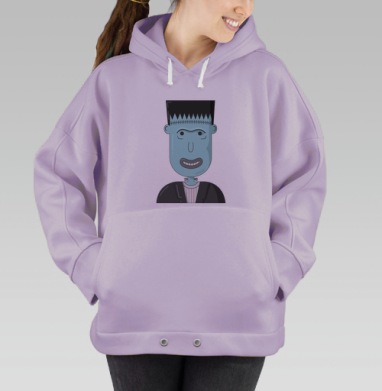 Франкенштейн., Hoodie Oversize Fiolet