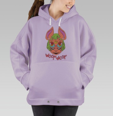 ГАВ-ГАВ, Hoodie Oversize Fiolet