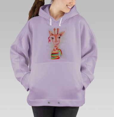 Жирафомания Федор, Hoodie Oversize Fiolet