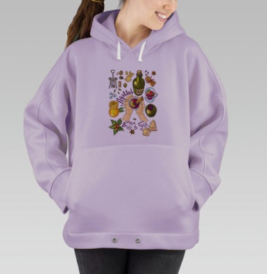 Глинтвейн, Hoodie Oversize Fiolet