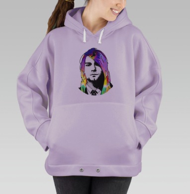 ГРАНЖ, Hoodie Oversize Fiolet
