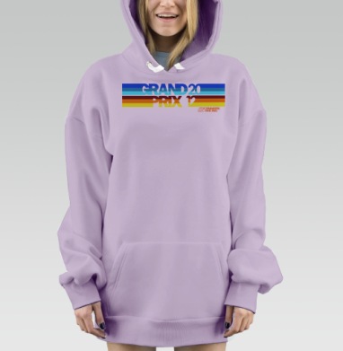 ГРАНПРИ, Hoodie Mjhigh Dig Mel, Fiolet, утепленная