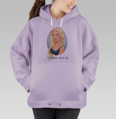 Красотка, Hoodie Oversize Fiolet