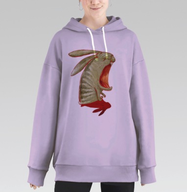 Кроль2. перерождение, Hoodie Long Oversize Fiolet