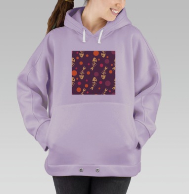 Лапы, Hoodie Oversize Fiolet
