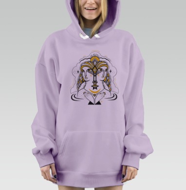 Лунные мистерии, Hoodie Mjhigh Dig Mel, Fiolet, утепленная