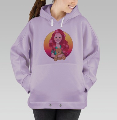 Любимые игрушки, Hoodie Oversize Fiolet