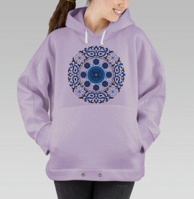 Мандала, Hoodie Oversize Fiolet