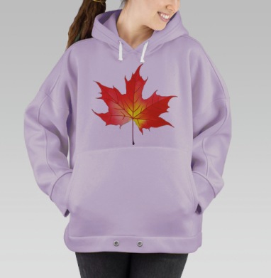 Осеннее настроение, Hoodie Oversize Fiolet