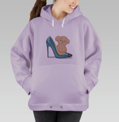 Паппи, Hoodie Oversize Fiolet