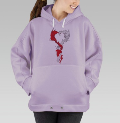 Пара, Hoodie Oversize Fiolet