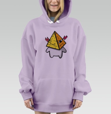 Пирамидоголовый, Hoodie Mjhigh Dig Mel, Fiolet, утепленная