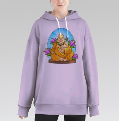 Просветление, Hoodie Long Oversize Fiolet