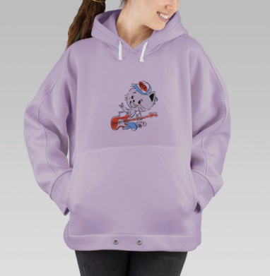 Рок-н-ролл, Hoodie Oversize Fiolet