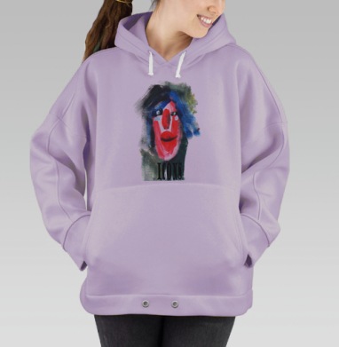 Русская красавица, Hoodie Oversize Fiolet