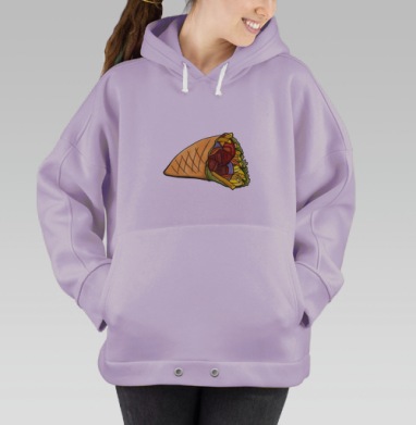 Шаверма, Hoodie Oversize Fiolet