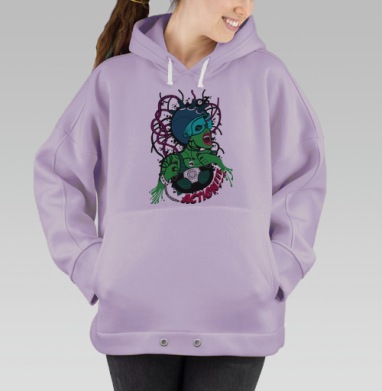 Шлем, Hoodie Oversize Fiolet