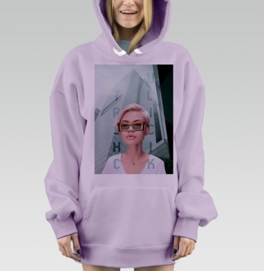 Шоппинг мод он, Hoodie Mjhigh Dig Mel, Fiolet, утепленная