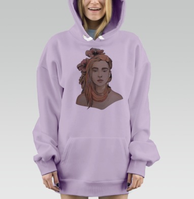 Сиф, Hoodie Mjhigh Dig Mel, Fiolet, утепленная