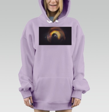 Сила дифракции, Hoodie Mjhigh Dig Mel, Fiolet, утепленная
