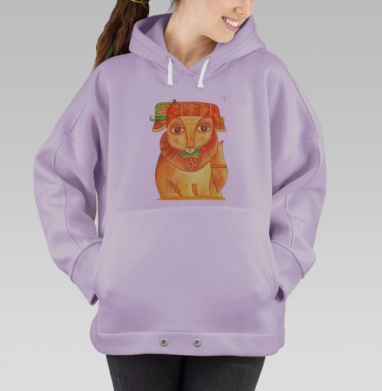 Сказочный Зверь, Hoodie Oversize Fiolet
