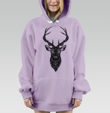 Скупая слеза, Hoodie Mjhigh Dig Mel, Fiolet, утепленная