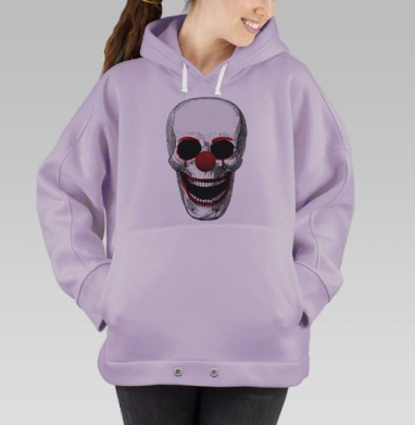 Смеется последним, Hoodie Oversize Fiolet