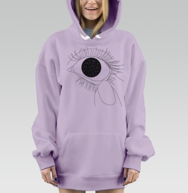 Смотри что у меня внутри, Hoodie Mjhigh Dig Mel, Fiolet, утепленная