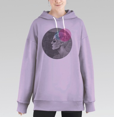 Сопротивление материалов, Hoodie Long Oversize Fiolet