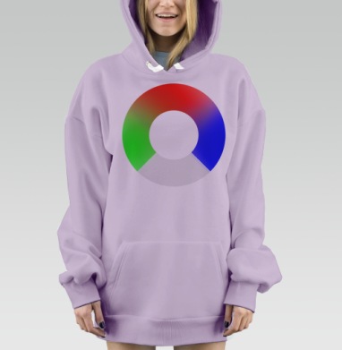 SS RGB / СС RGB, Hoodie Mjhigh Dig Mel, Fiolet, утепленная