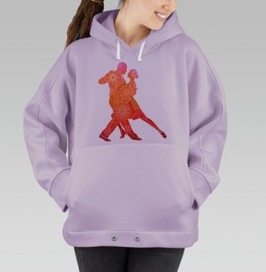 Танго, Hoodie Oversize Fiolet