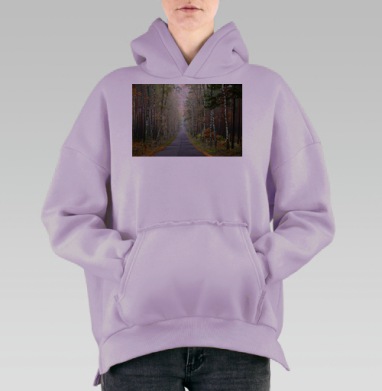 Тестовая, Hoodie Oversize Fiolet, утепленная