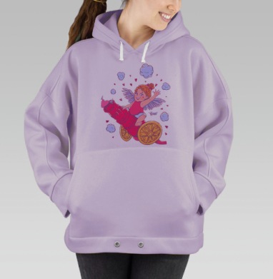 Тяжелая артиллерия, Hoodie Oversize Fiolet